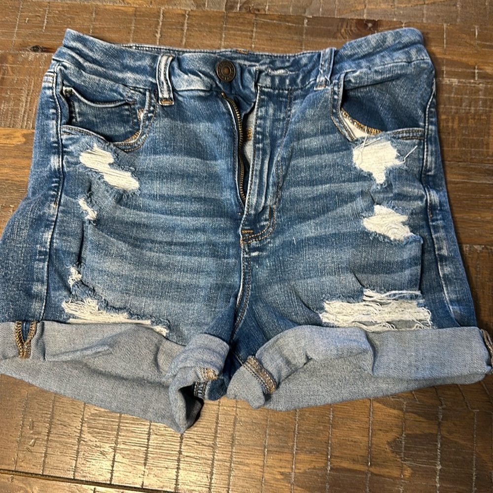 America Eagle Curvy Hi-Rise Shortie